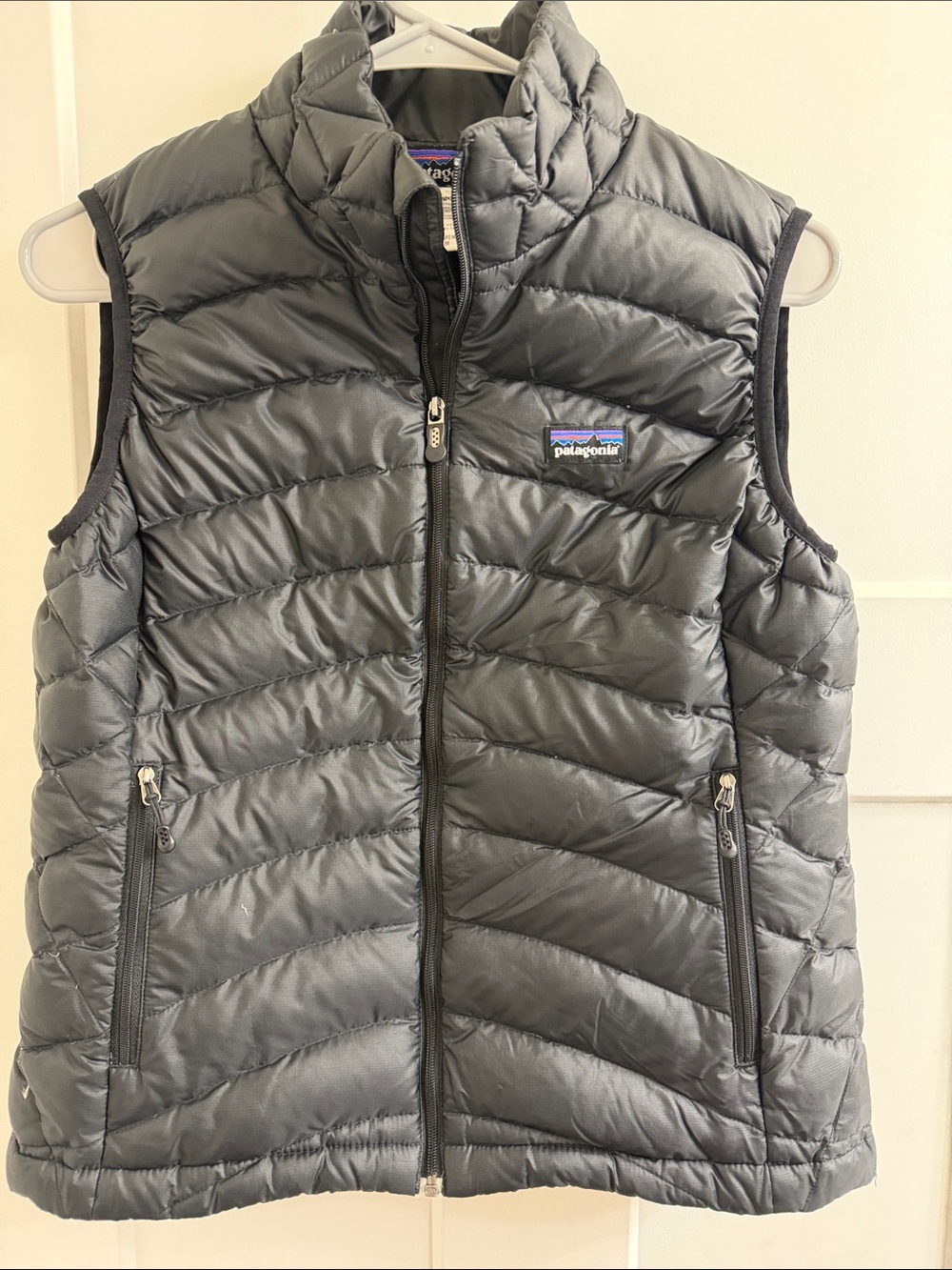 Patagonia Black Quilted Down Vest
